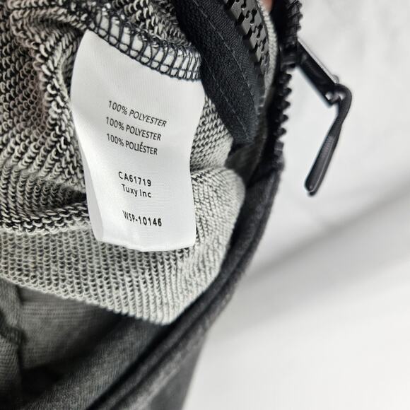 Tuxy One Piece Jumpsuit Mens Gray Hoodie Sweatpants Loungewear Casual Cozy Sz M - Picture 6 of 6